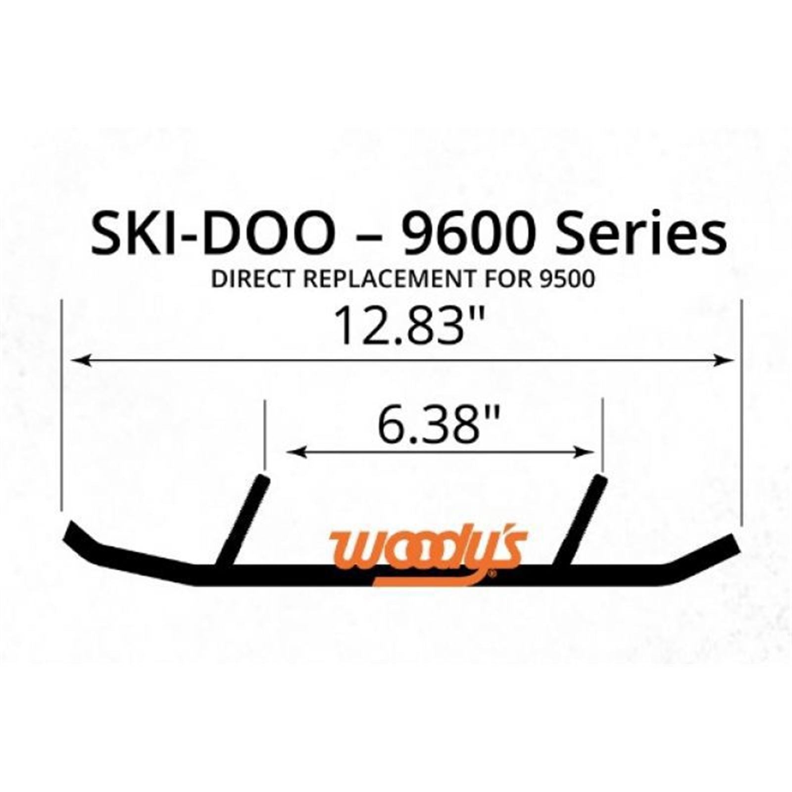 Woodys Extender Trail III™ Flat-Top® Runner ESD3-9600_946437