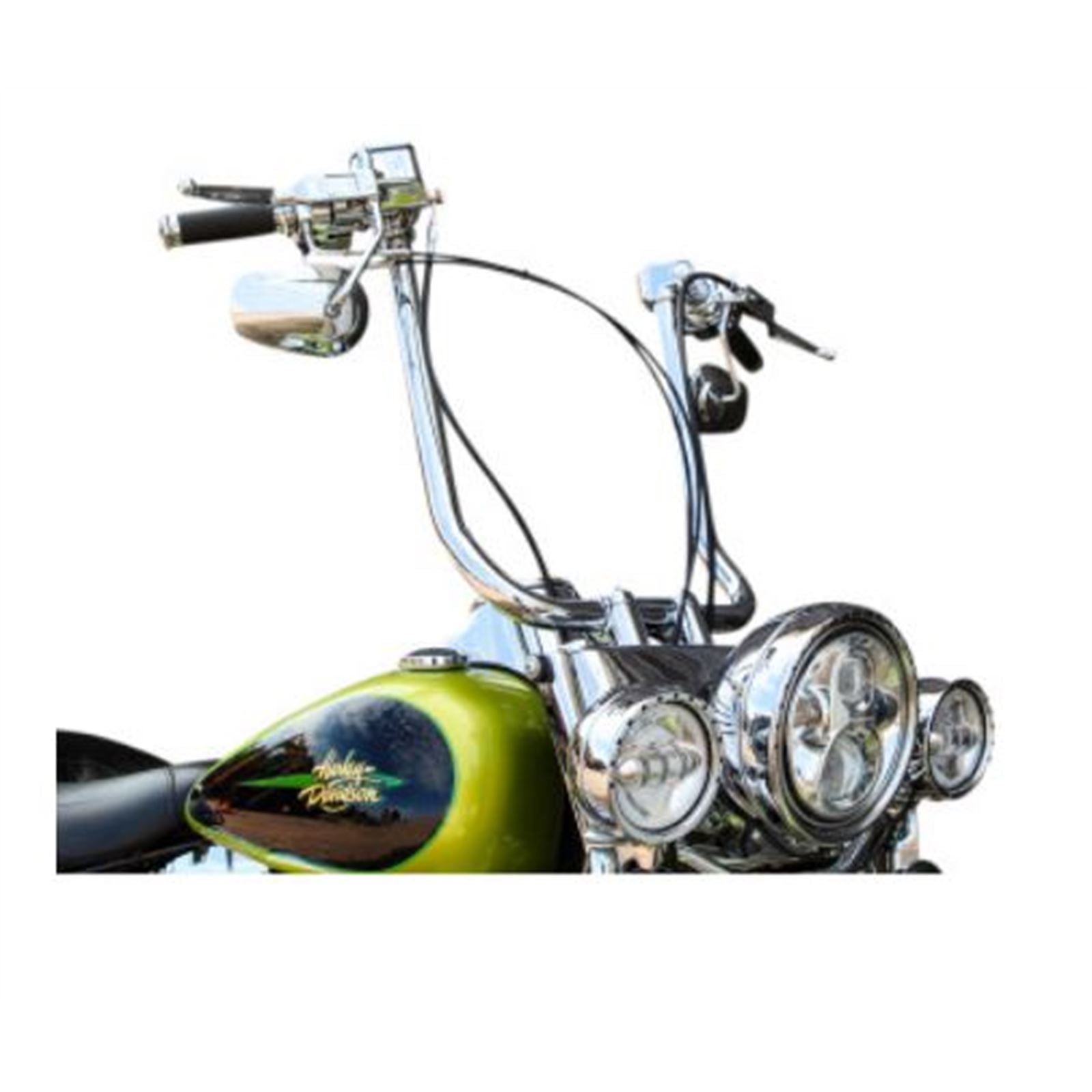 Klock Werks Chrome Klip Hanger Handlebar [MPN: KWH-02-0590-C]_684251