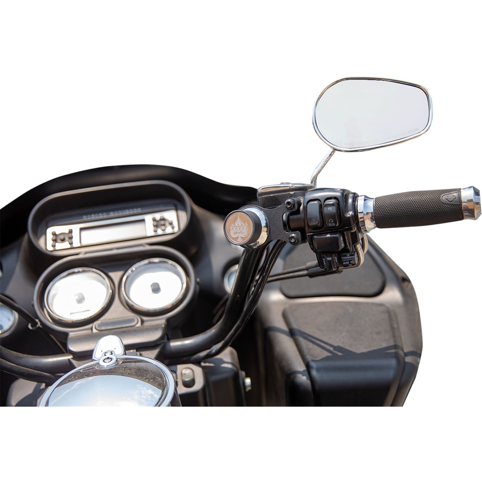 Klock Werks iOmount™ Handlebar Mount - Chrome  [MPN: KWD-01-0605-C]_1054952