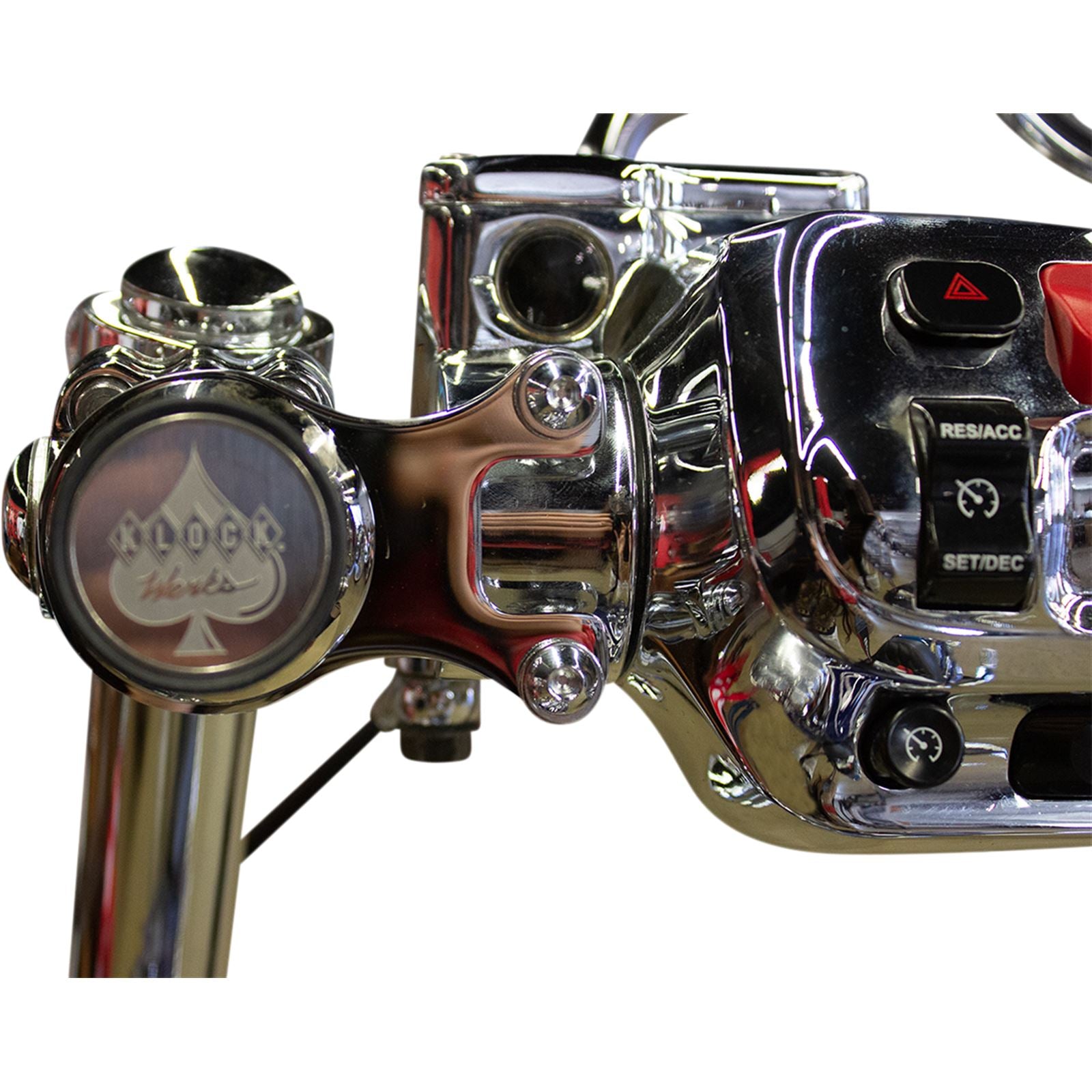 Klock Werks iOmount™ Mount for Challenger - Chrome  [MPN: KWD-01-0606-C]_1054958