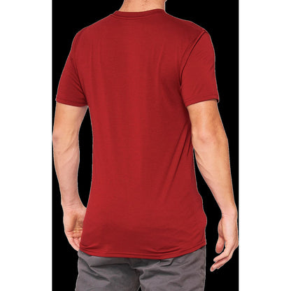 100% Searles Tech T-Shirt - Brick - Small 35027-068-10_776499