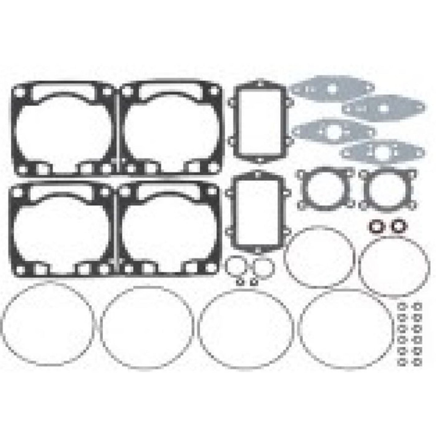 SPI Sports Parts Inc Top End Gasket Set for Arctic Cat ZR 6000 2015-2016 09-710321_1090786