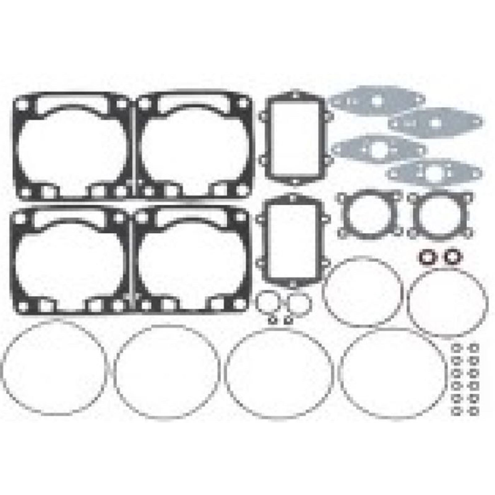 SPI Sports Parts Inc Top End Gasket Set for Arctic Cat ZR 6000 2015-2016 09-710321_1090786