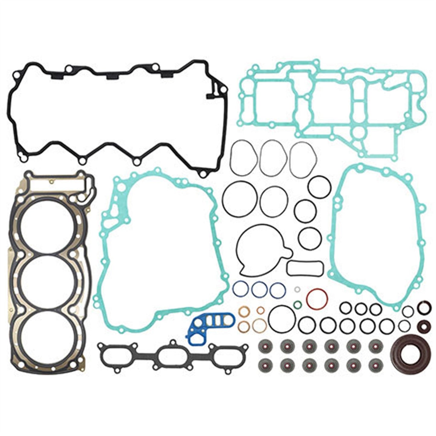 SPI Sports Parts Inc Full Gasket set W/Oil Seal 09-711325_1533398
