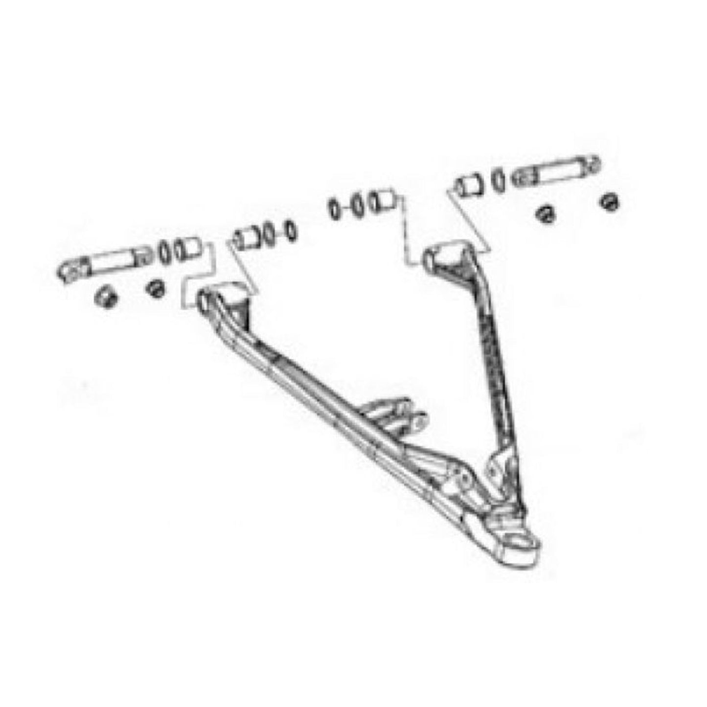SPI Sports Parts Inc A-Arm Bushing Kit for Polaris Snowmobiles 2019-2022 SM-08618_1090845