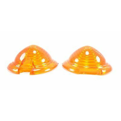 2FastMoto Amber Lens for Bullet Zeppelin Lights 2 PACK Turn Signal [MPN: 2fm-m103a]_674357