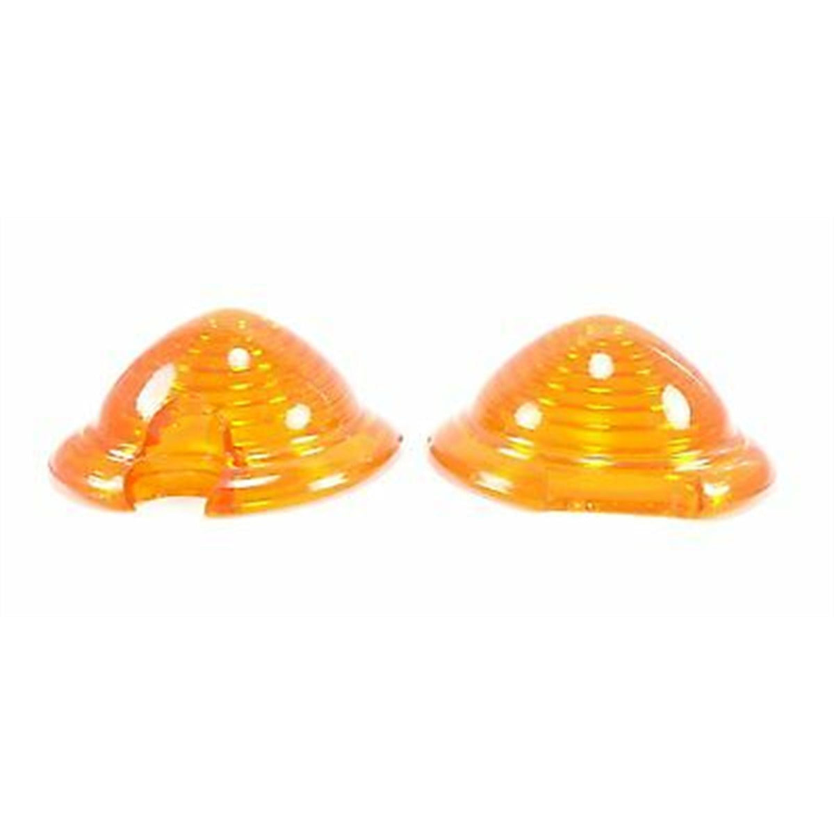 2FastMoto Amber Lens for Bullet Zeppelin Lights 2 PACK Turn Signal [MPN: 2fm-m103a]_674306