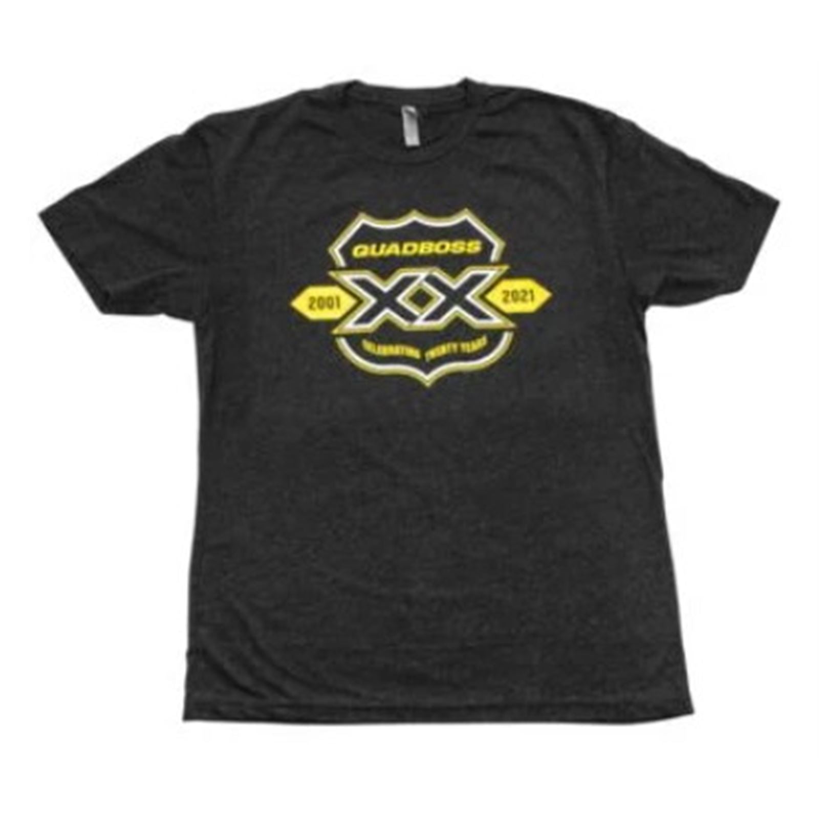 QuadBoss 20 Year Tee - X-Large - Black/Yellow 155387_711127