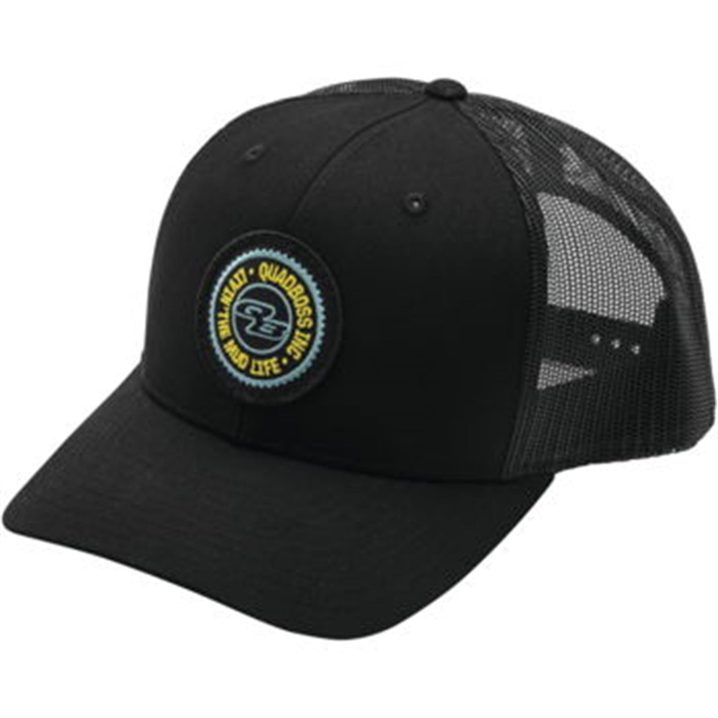 QuadBoss Sprocket Snap Hat - Black - One Size 155390_726462