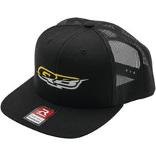 QuadBoss QB Logo Flatbill - Black/Hi-Vis - One Size 155392_726464