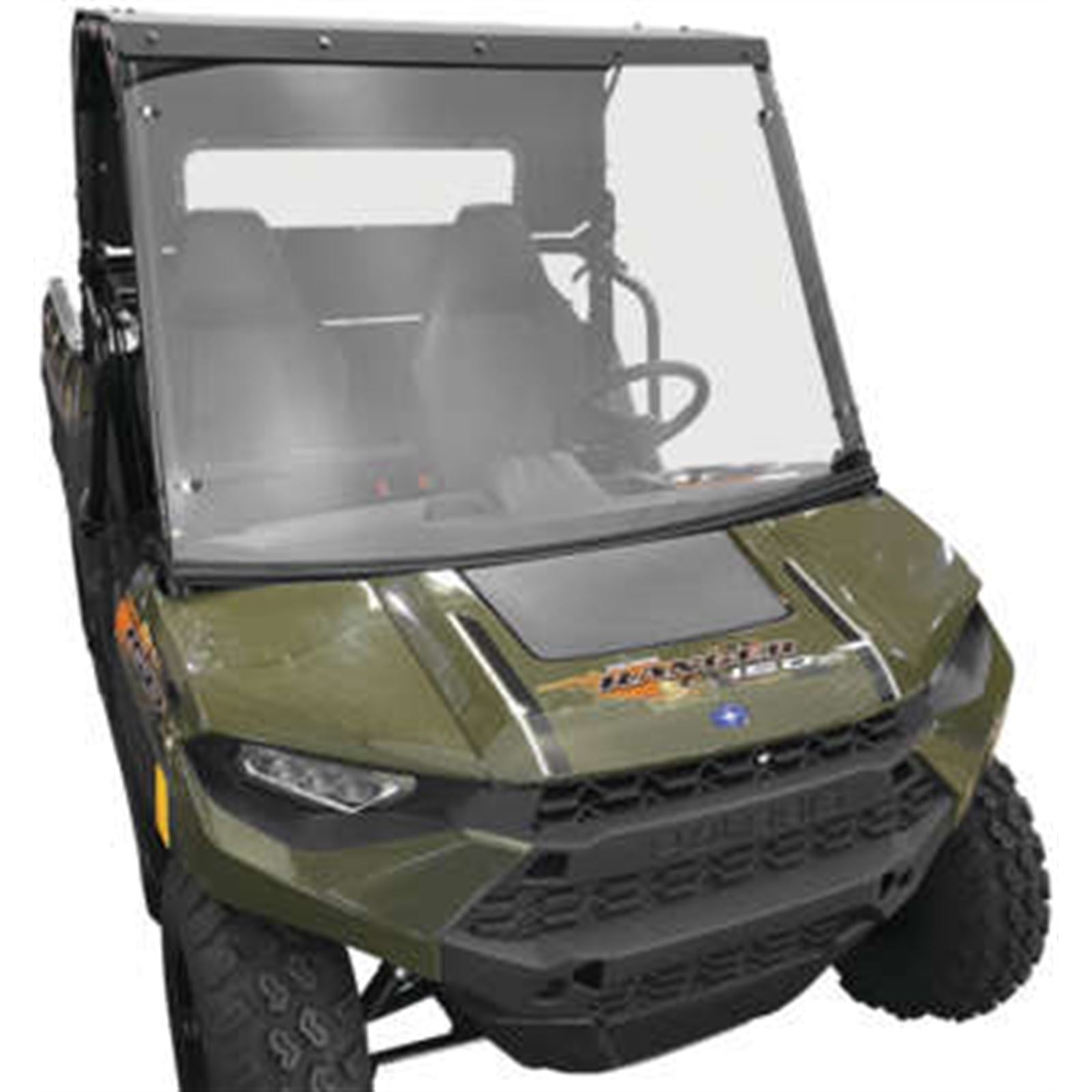 QuadBoss Windshield and Rear Panel Kit for Polaris Ranger 150 EFI '18-21 V000234-00000Q_992402