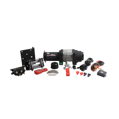 All Balls Expedition Winch 3500LB 4-Bolt Steel Cable with Roller Fairlead 431-01023_882740