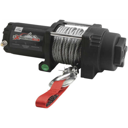 All Balls Expedition Winch 4500LB 4-Bolt Steel Cable with Roller Fairlead 431-01025_984766