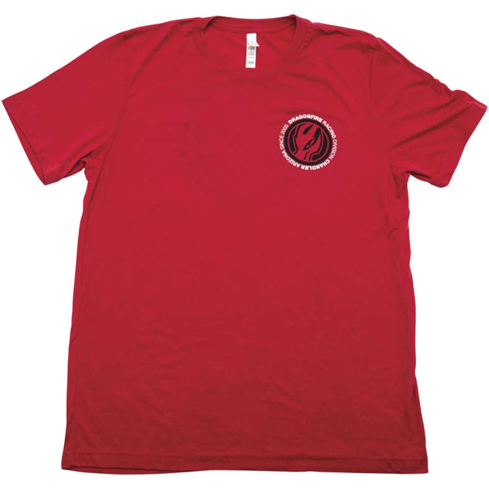 DragonFire Racing Circle Logo Tee - Small - Red 523111_989498