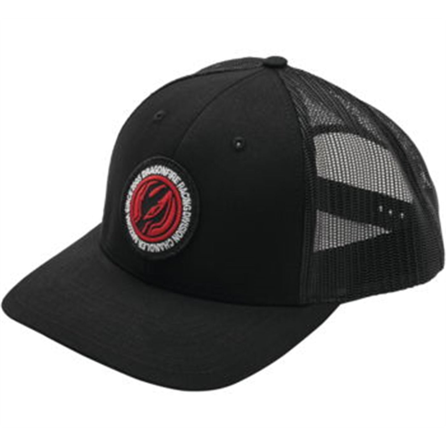 DragonFire Racing Circle Logo Snap Hat - One Size - Black 523130_710699