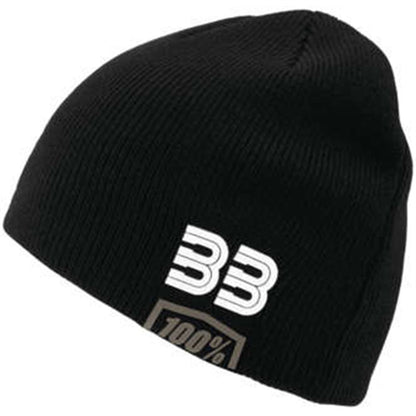 100% BB33 Skully Beanie - Black - One Size BB-20125-001-01_984448