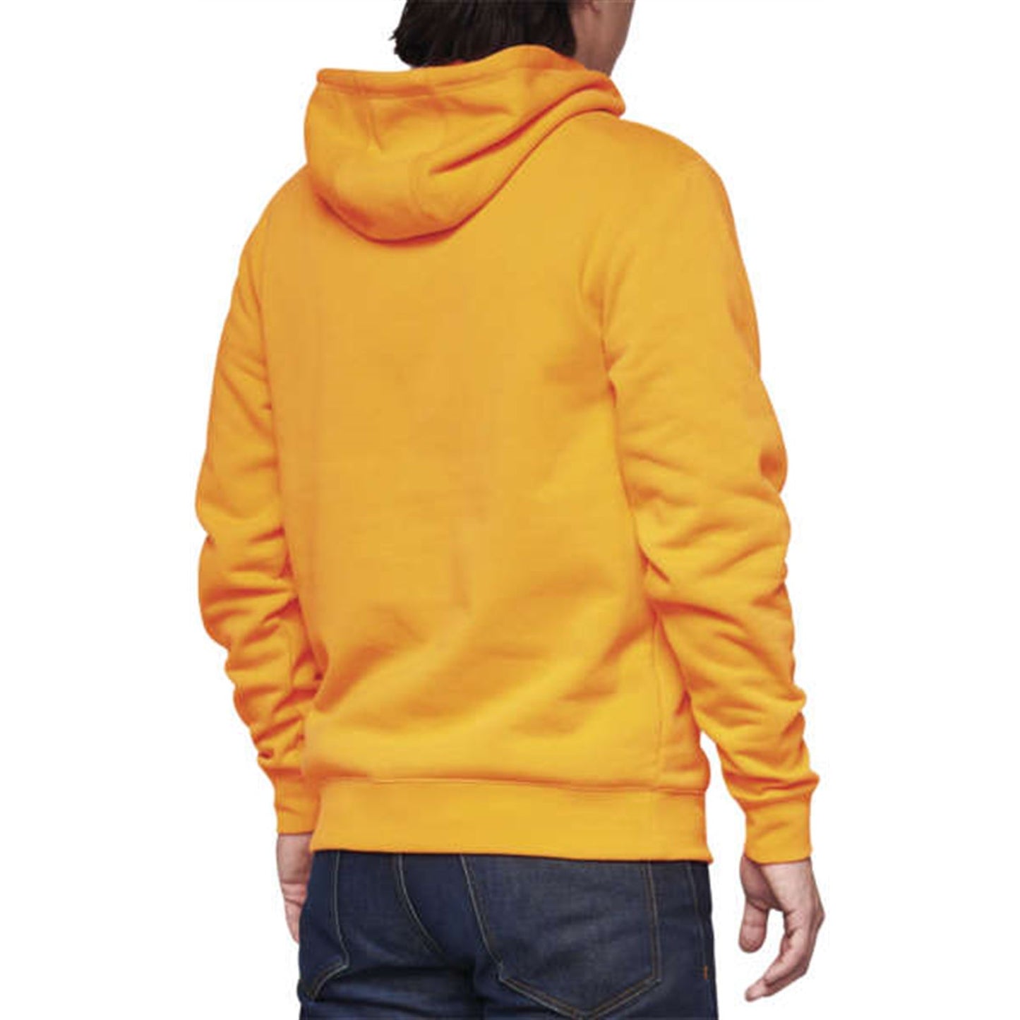 100% BB33 Pullover Kangaroo Pocket Hoodie - Orange - Small BB-36045-476-10_994423