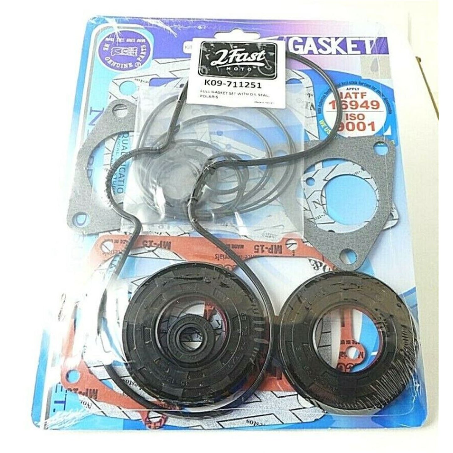 2FastMoto Full Gasket Set With Oil Seal For Polaris 600 Series Models K09-711251_860798