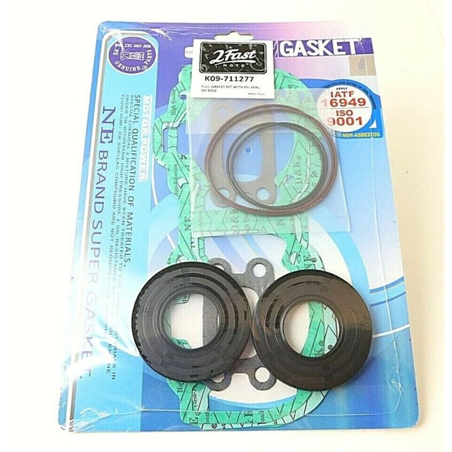 2FastMoto Full Gasket Set with Oil Seal for Ski-Doo  09-711277_860802