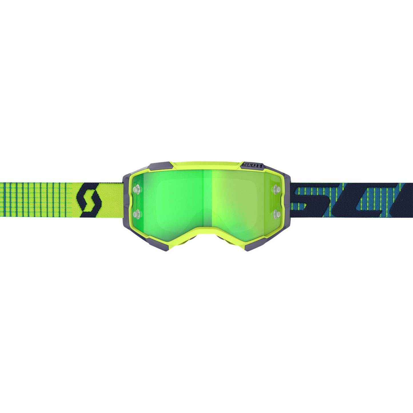 Scott Fury Goggles - Blue/Yellow with Green Chrome Works Lens [MPN: 272828-1054279]_1142361