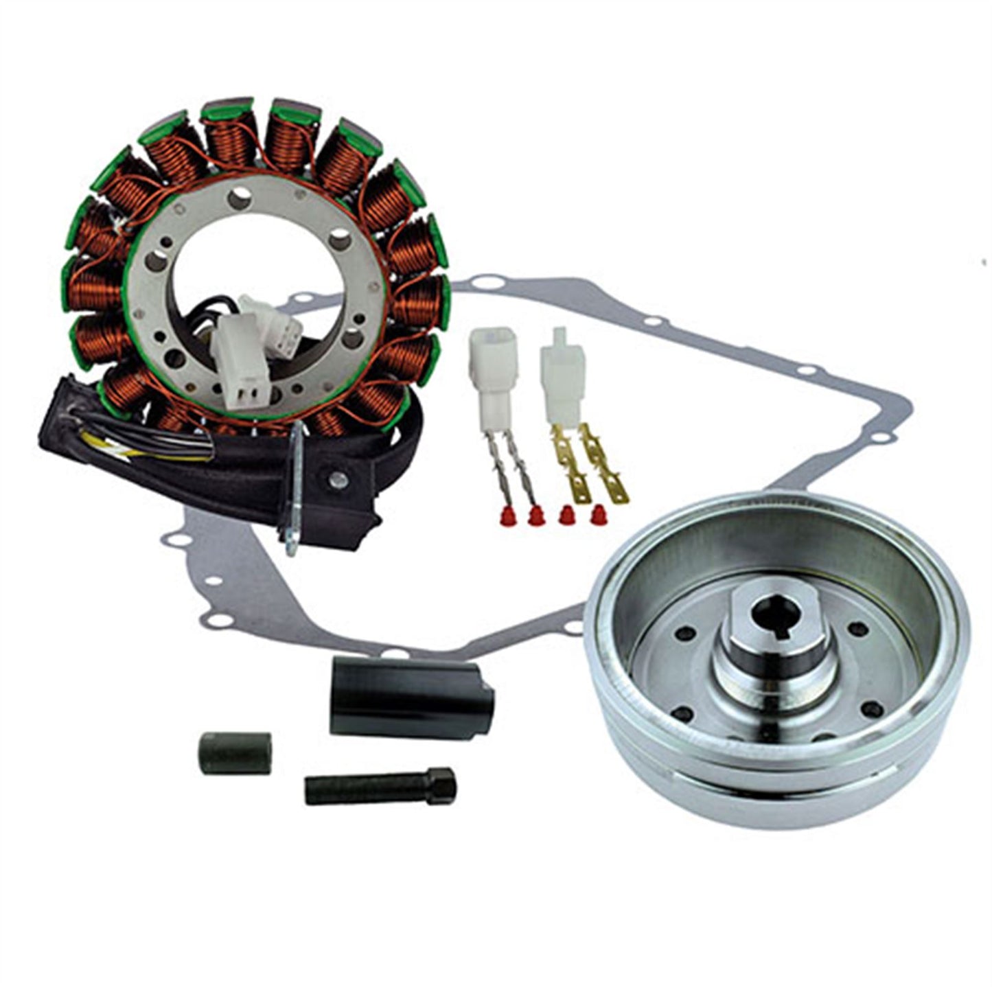 RMSTATOR Kit Flywheel + Puller + Stator + Crankcase Cover Gasket [MPN: RM23049]_1001985