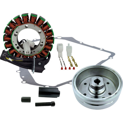 RMSTATOR Kit Flywheel + Puller + Stator + Crankcase Cover Gasket [MPN: RM23049]_1835157