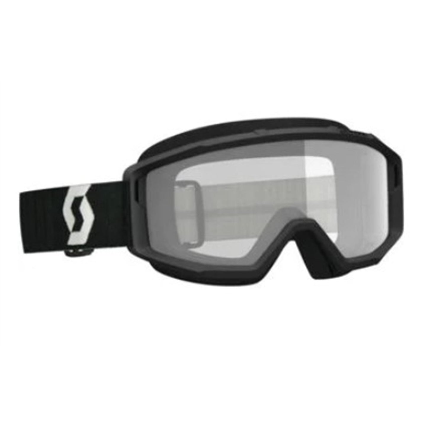 Scott Primal MX Sand/Dust Goggles - - Black/Grey with Clear Lens 278598-1001043_681206
