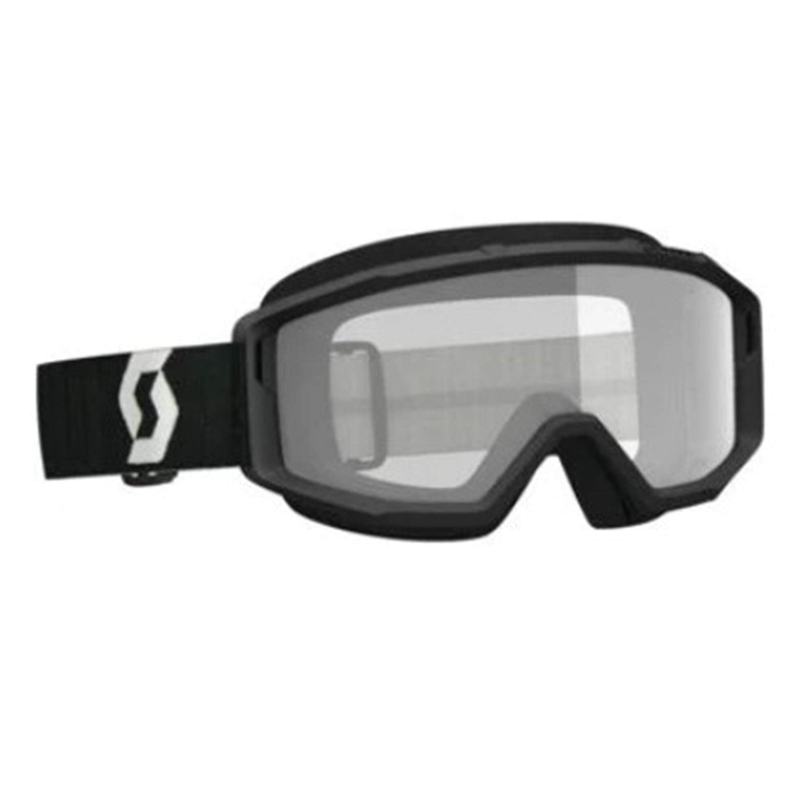 Scott Primal MX Sand/Dust Goggles - - Black/Grey with Clear Lens 278598-1001043_681206