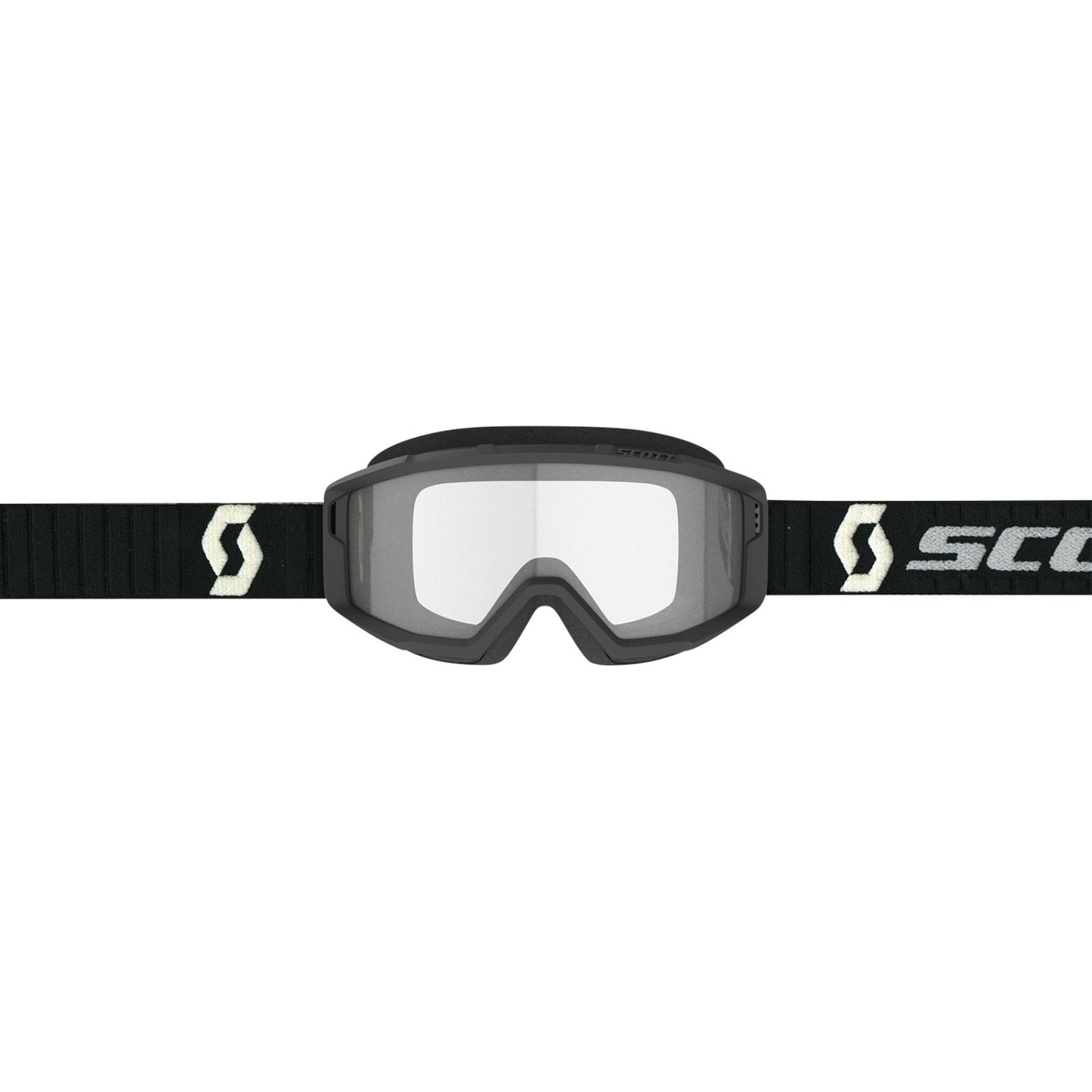 Scott Primal MX Sand/Dust Goggles - - Black/Grey with Clear Lens 278598-1001043_1142476