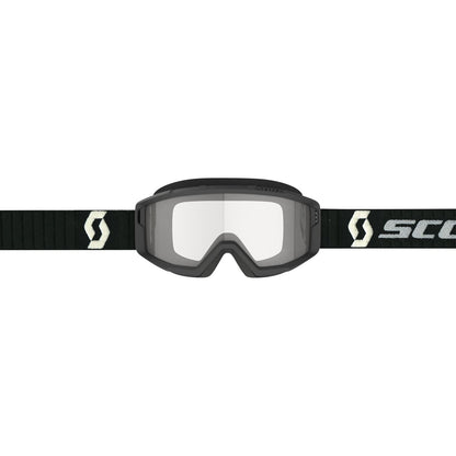 Scott Primal MX Sand/Dust Goggles - - Black/Grey with Clear Lens 278598-1001043_1142476
