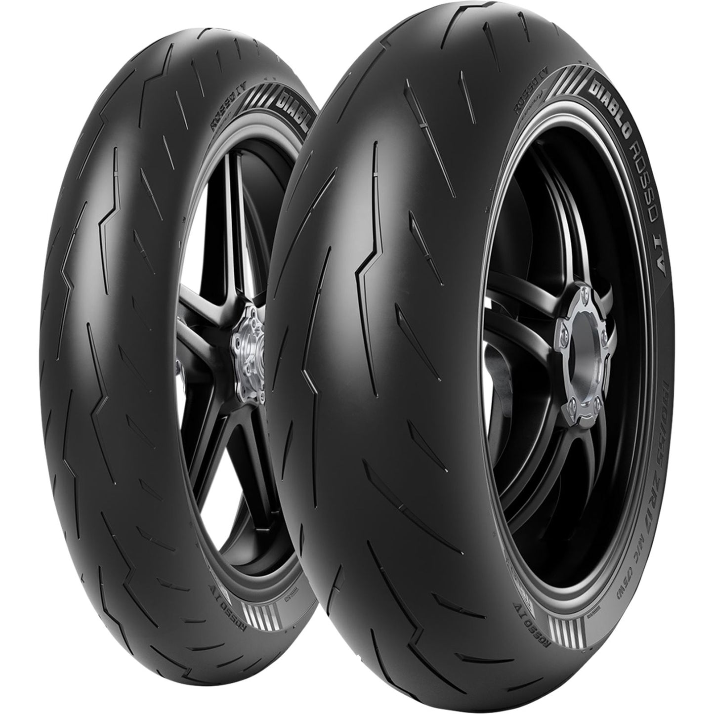Pirelli - Powersports Diablo Rosso IV Tire - Front 120/70 and Rear 200/55 Combo Kit 3979800~3978600_1401216