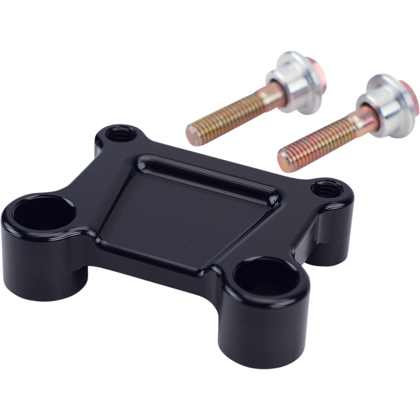 LA Choppers Adapter - T-Bar - FLH - Black [MPN: LA-7415-15B]_1055040