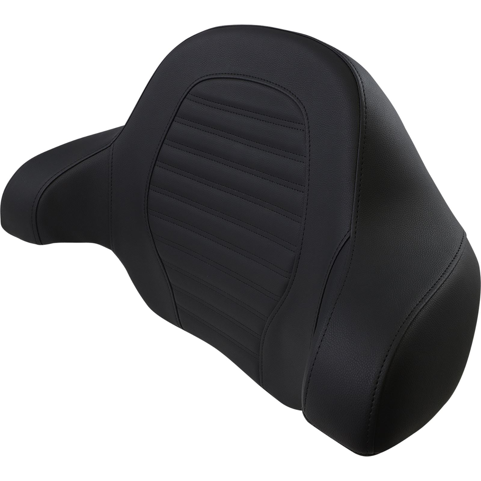 Saddlemen Tour-Pak® Backrest Pad - Roll Pleat Slim Seat - Black 814-07-TPACK-RP_1012884