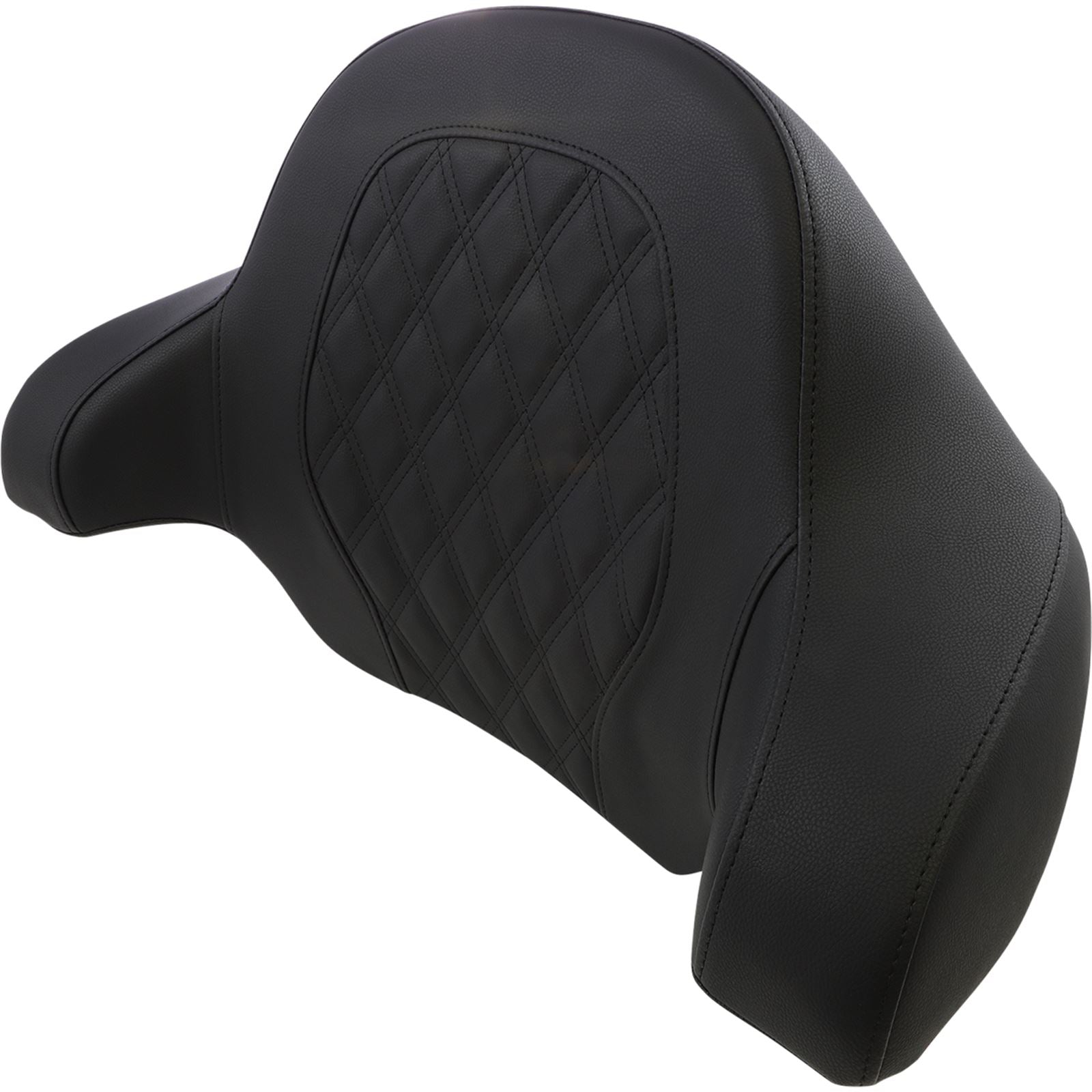 Saddlemen Tour-Pak® Backrest Pad - Step-Up - Lattice Stitch - Black 814-07-TPACK-SU_1012863