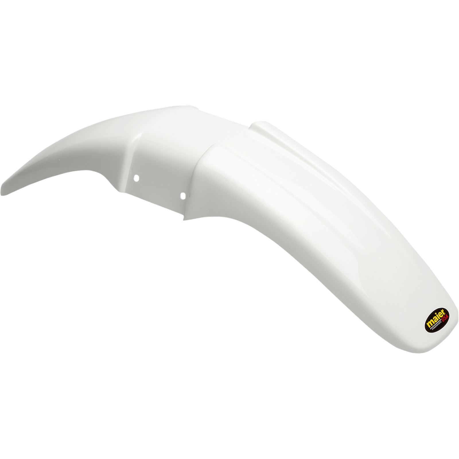 Maier Replacement Front Fender - TW200 - White [MPN: 183001]_1012912
