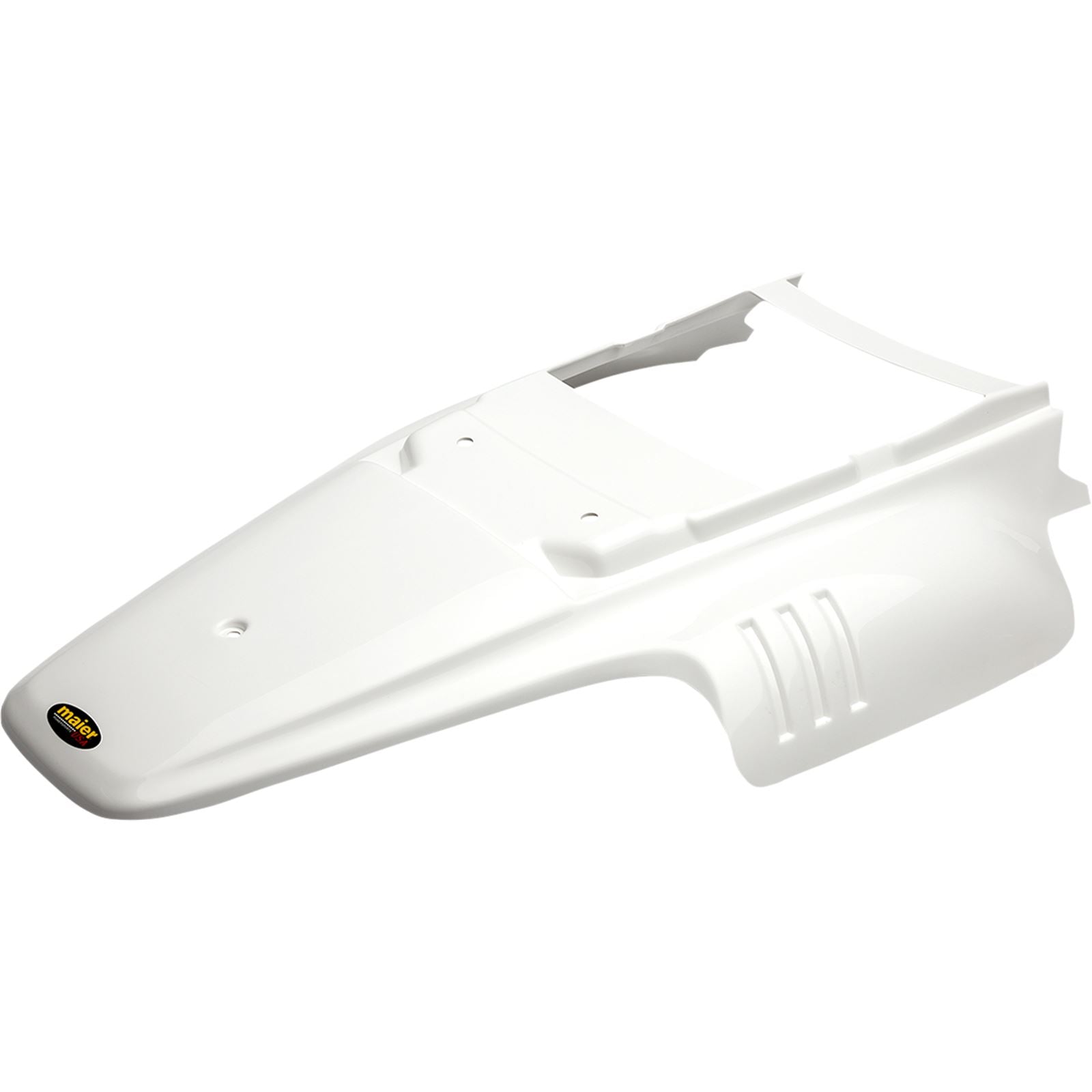Maier Replacement Rear Fender - TW200 - White 185001_1012939