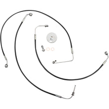 LA Choppers Brake Line - Mini Ape Hanger Handlebars - Black [MPN: LA-8154B08B]_1090953