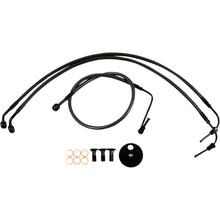 LA Choppers Brake Lines - 18" - 20" Ape Hanger Handlebars - Midnight [MPN: LA-8154B19M]_1090910