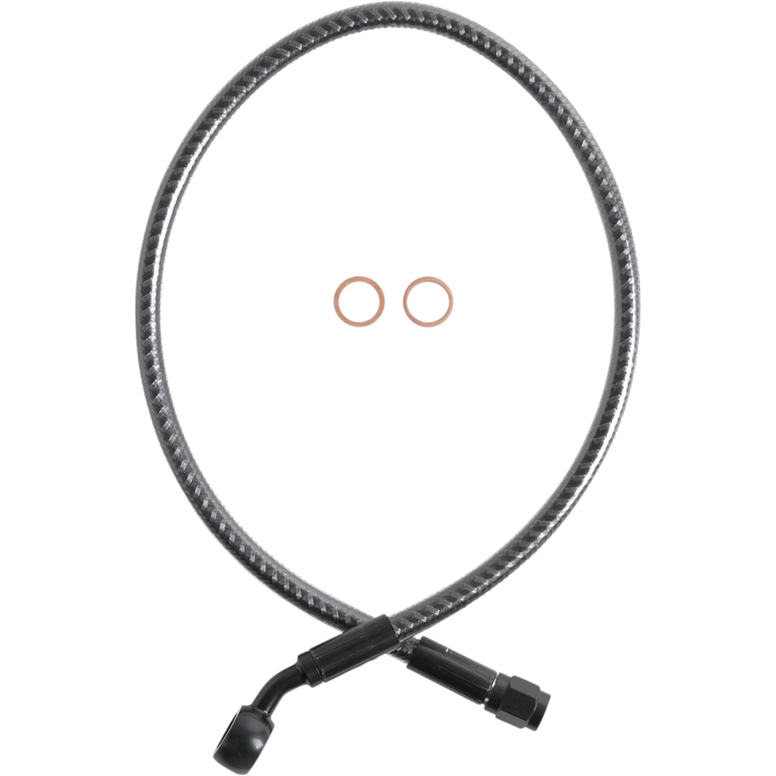 Magnum Brake Line - Front - 3/8" - 35° - 21" - Braided [MPN: 77121]_1055181