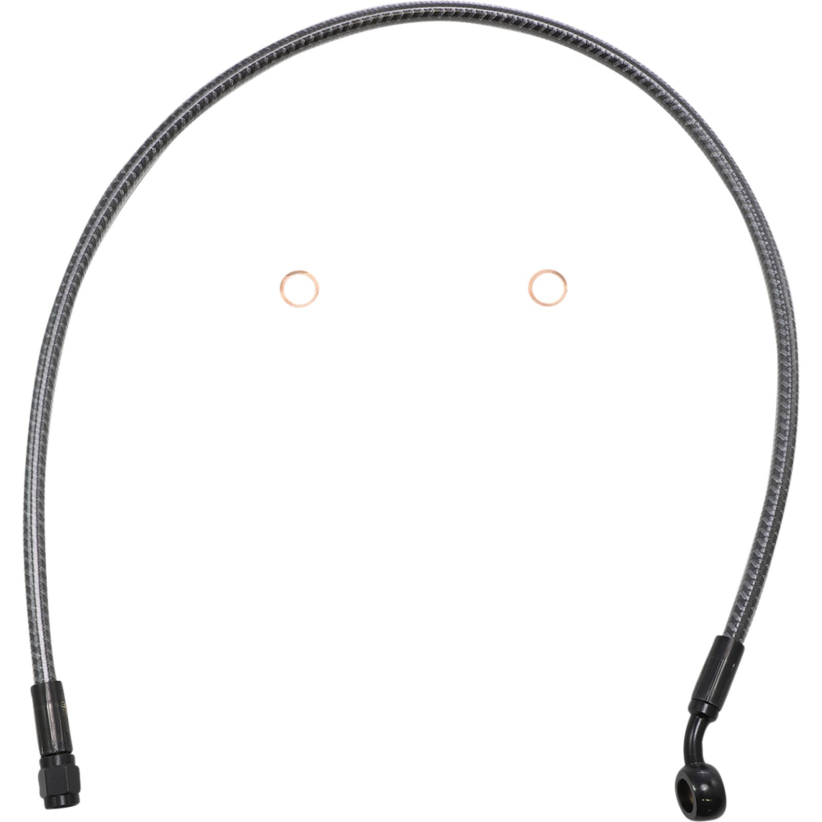 Magnum Brake Line - Front - 3/8" - 35° - 27" - Karbonfiber [MPN: 77127]_1055184