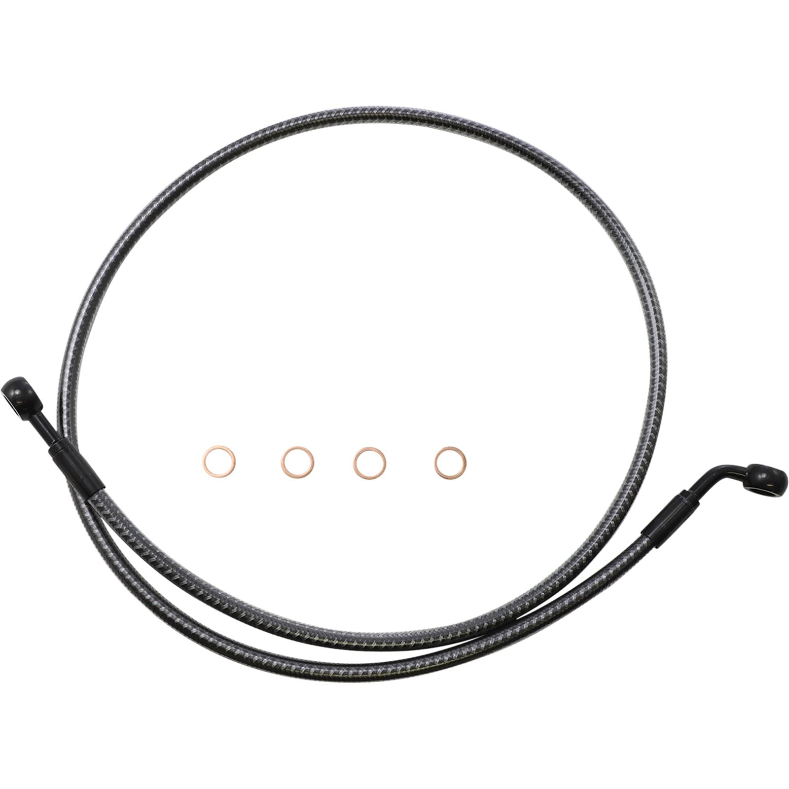 Magnum Brake Line - Front - 180°/60° - 44" - Karbonfibr [MPN: 76744SW]_1055193