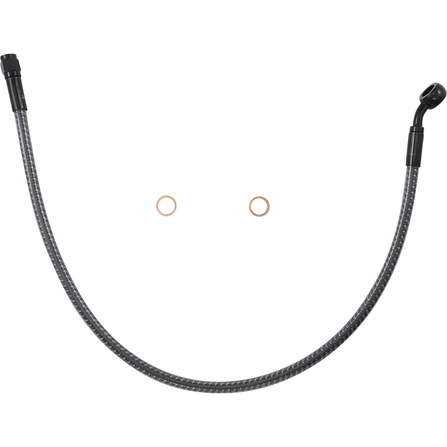 Magnum Brake Line - Front - 10 mm - 35° - 21" - Karbonfiber [MPN: AS77121]_1055250
