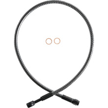Magnum Brake Line - Front - 10 mm - 180° - 25" - Karbonfibr [MPN: AS77625]_1055263