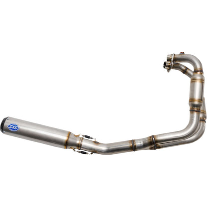 S&S Cycle 2:1 Stainless Steel Exhaust - Fits Royal Enfield 550-1029A_1012947