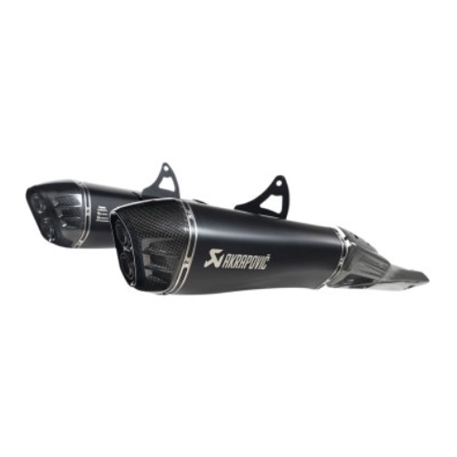 Akrapovic Slip-On Series Muffler - Titanium/Carbon Fiber - Black [MPN: SS13SO4HRAATBL]_682061