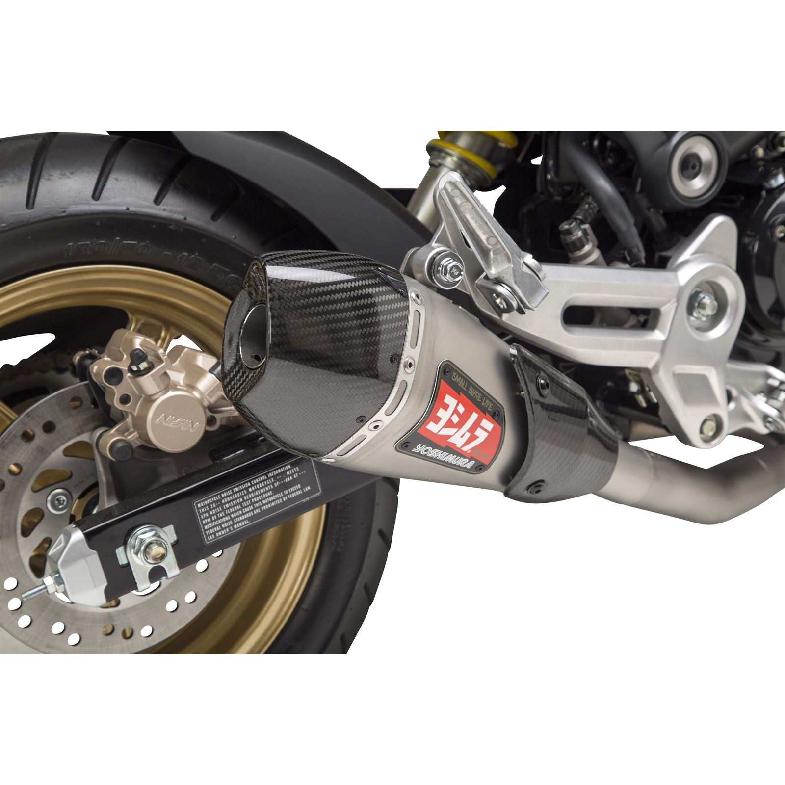 Yoshimura Race-Full System Exhaust RS-9T Stainless Steel W/Carbon Fiber End Cap 12122AR520_726302