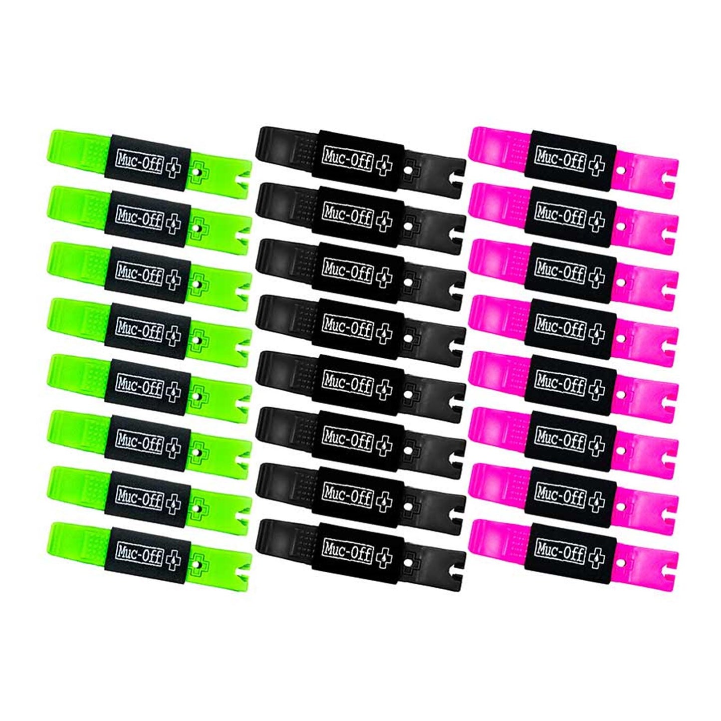 Muc-Off Rim Stix Display - Set of 24 (8 Black, 8 Pink, 8 Green) [MPN: 20139]_1119783