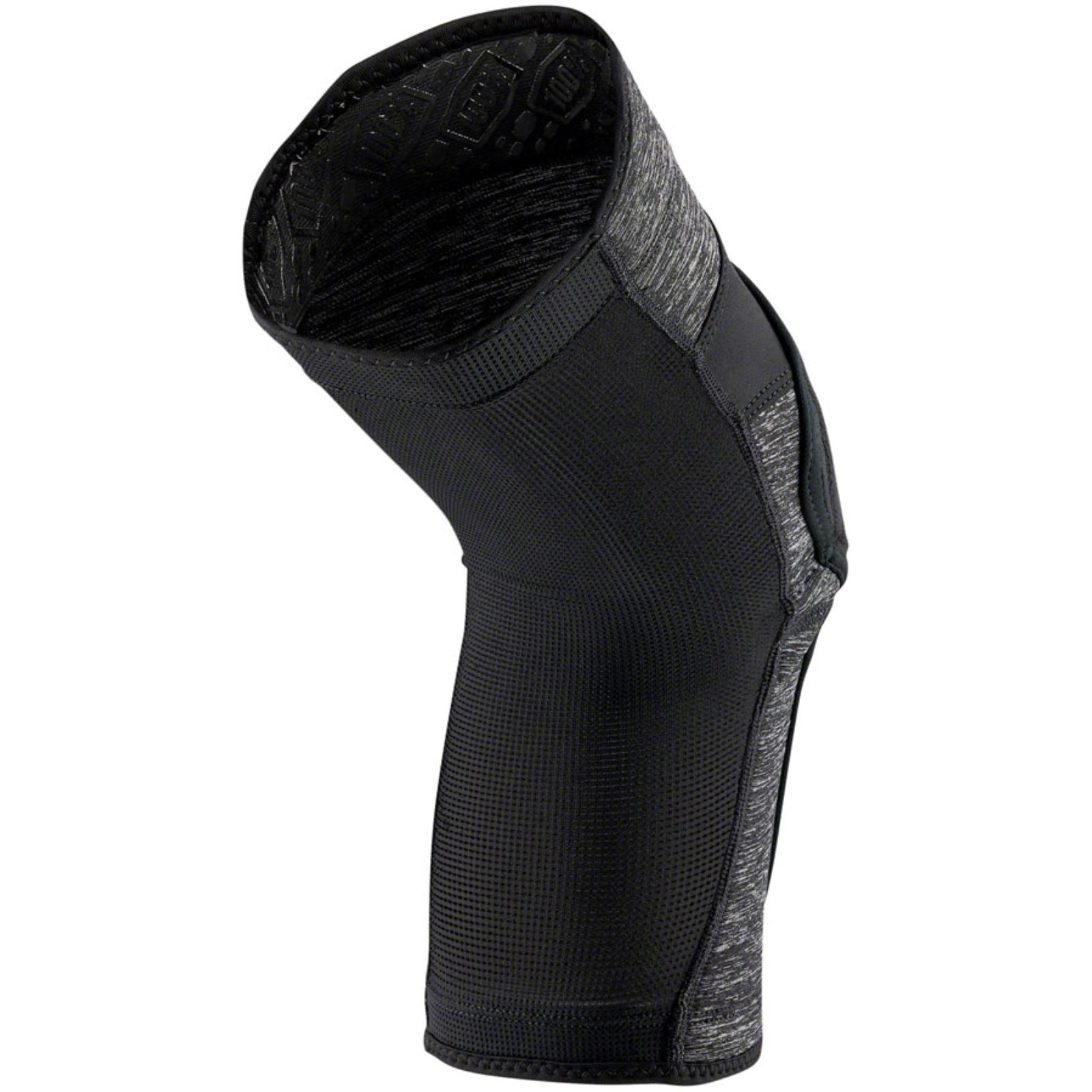 100% Ridecamp Knee Guards - Grey/Black - Medium 90240-303-11_1362038