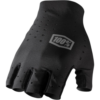 100% Sling Bike Shortfinger Glove - Black - Small 10020-001-10_1013302