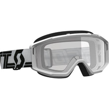 Scott Primal MX Sand/Dust Goggles - - White/Black with Clear Lens 278598-1035043_1142477